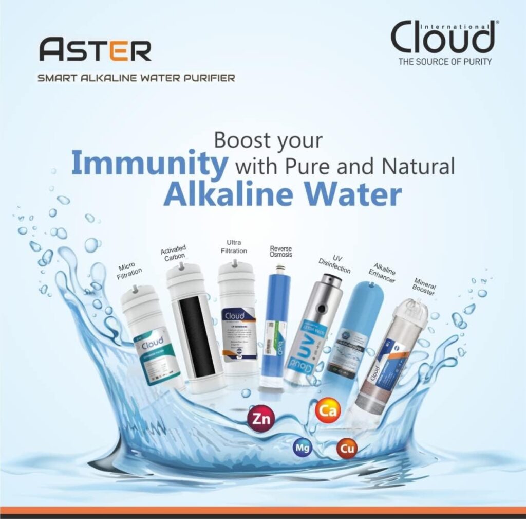 Cloud Aster RO Water Purifier