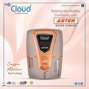 Cloud Aster RO Water Purifier | Next-Generation Alkaline Technology |  RO+UV+Alkaline+Mineral +UF + TDS CONTROLLER