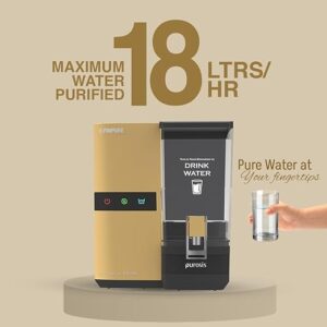 Finpure Purosis RO Water Purifier – 9L | RO + Alkaline | Water-Saving Technology | Suitable for Borewell & Municipal Water