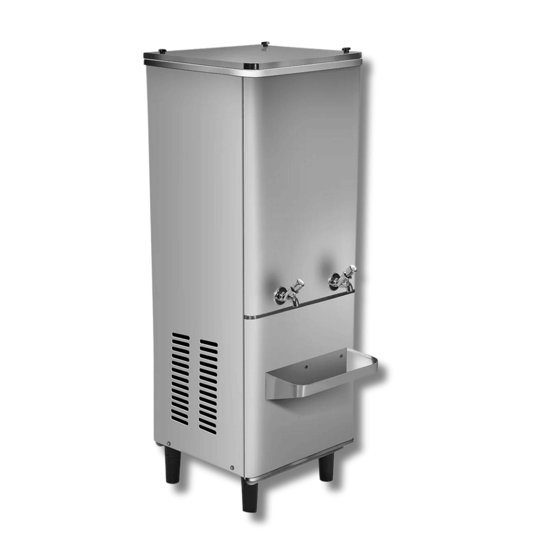 Voltas Water Coolers FS4080 – 80L Double Tap Stainless Steel Water Cooler